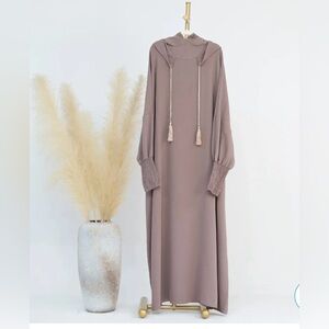 Hooded Abaya Dress